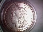 1891 P Morgan Dollar $1 US Mint Rare Date Gem Silver Coin 1891-P  MS.  MN91P
