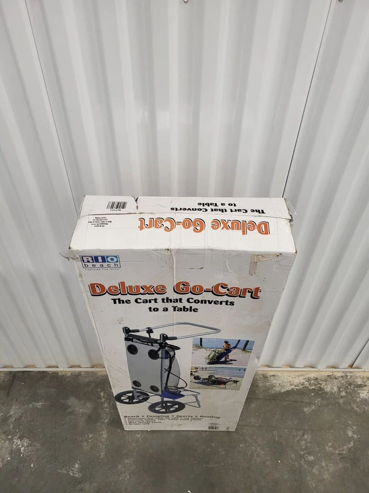 Rio Beach Deluxe Playa Go-Cart Playa Camping Deportes Navegación Carro/Mesa Nuevo  Foto 3 de 4