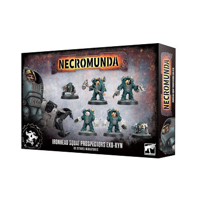 Necromunda: Ironhead Squat Prospectors Exo-Kyn Warhammer 40K