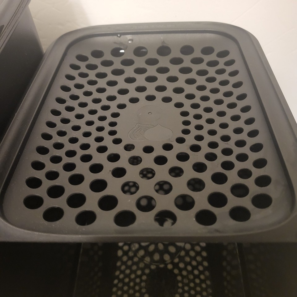 Tupperware Modular Mates Onion & Potato Bins Smart Keeper Black Vented