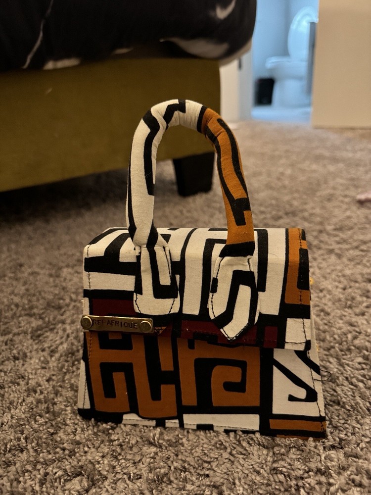 African Print Fabric Purse
