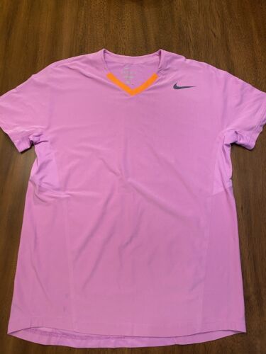 Nike Rafa Rafael Nadal Dri Fit Shirt Tee Size Medium 2012 - Picture 1 of 7