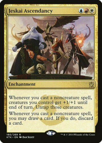 JESKAI ASCENDANCY - MTG Khans of Tarkir Rare Enchantment
