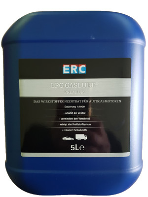 Gaslube 5l ERC Auto Gas LPG Additiv Lube Germany valve saver Ventilschutz 