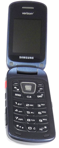 Samsung Convoy 4 B690 / SM-B690V - Blue & Black ( Verizon / GSM ) Cellular Phone - Afbeelding 2 van 3