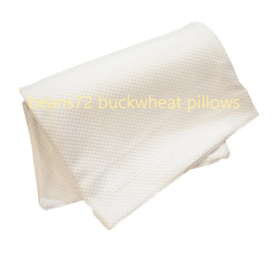 Funda de almohada acolchada de algodón para almohadas de trigo sarraceno beans72 - tamaño king 20x36 Foto 2 de 3
