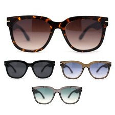 Classy Designer Horn Rim Hipster Plastic Fashion Sunglasses
