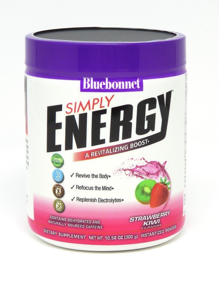 Bluebonnet Simply Energy Strawberry Kiwi 10.58 oz (300 g) Powder