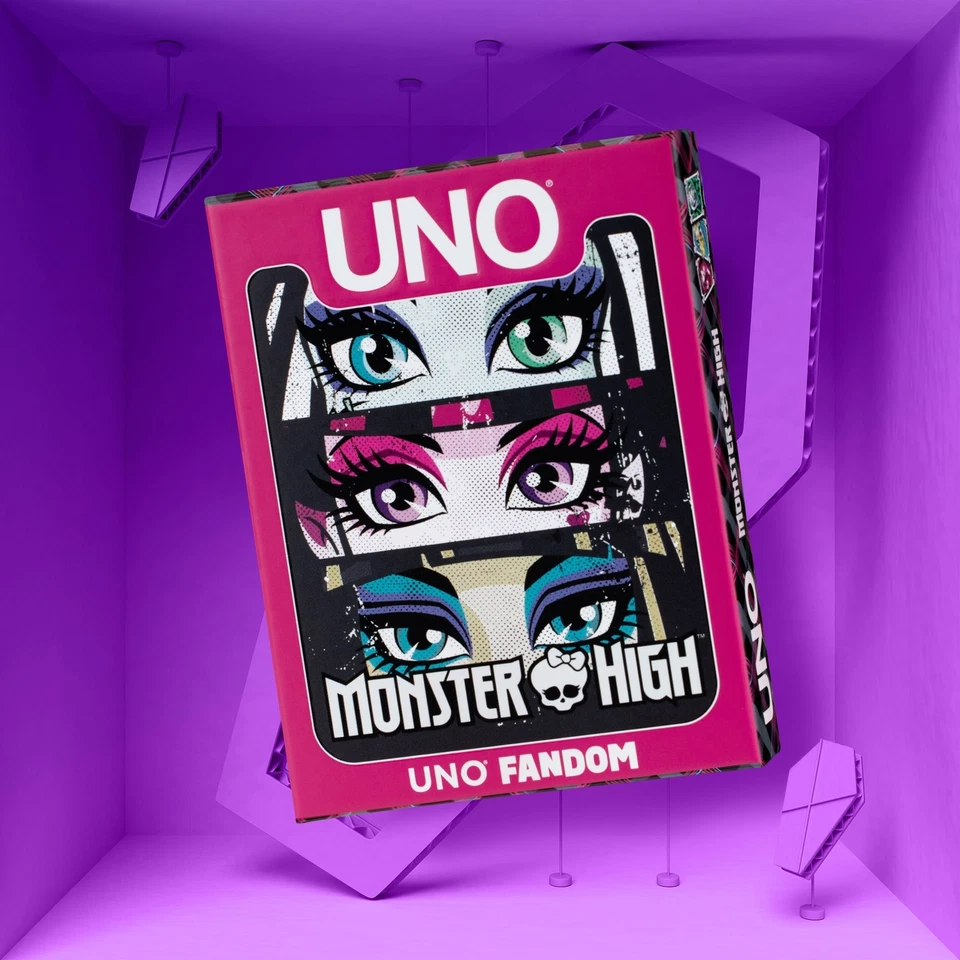 ✨ Monster High x UNO Fandom Game Deck Mattel ✨ - Image 2 of 4