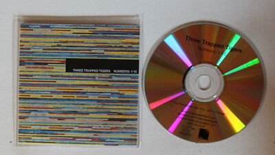 Three Trapped Tigers Numbers: 1-13 UK ADV CDR 2012 Rare! Math Rock Experimental