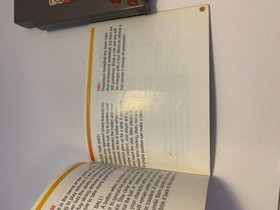 Hoops Basketball Nintendo NES Game Cartridge W/ Manual & Sleeve Vintage