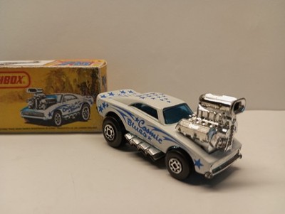 + Matchbox SF Nr26 Cosmic Blues Big Banger weiß Sterne blau in Box