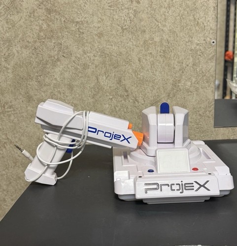 NIS ProjeX Interactive Projection Laser Target Game w/ Blaster Tested Working