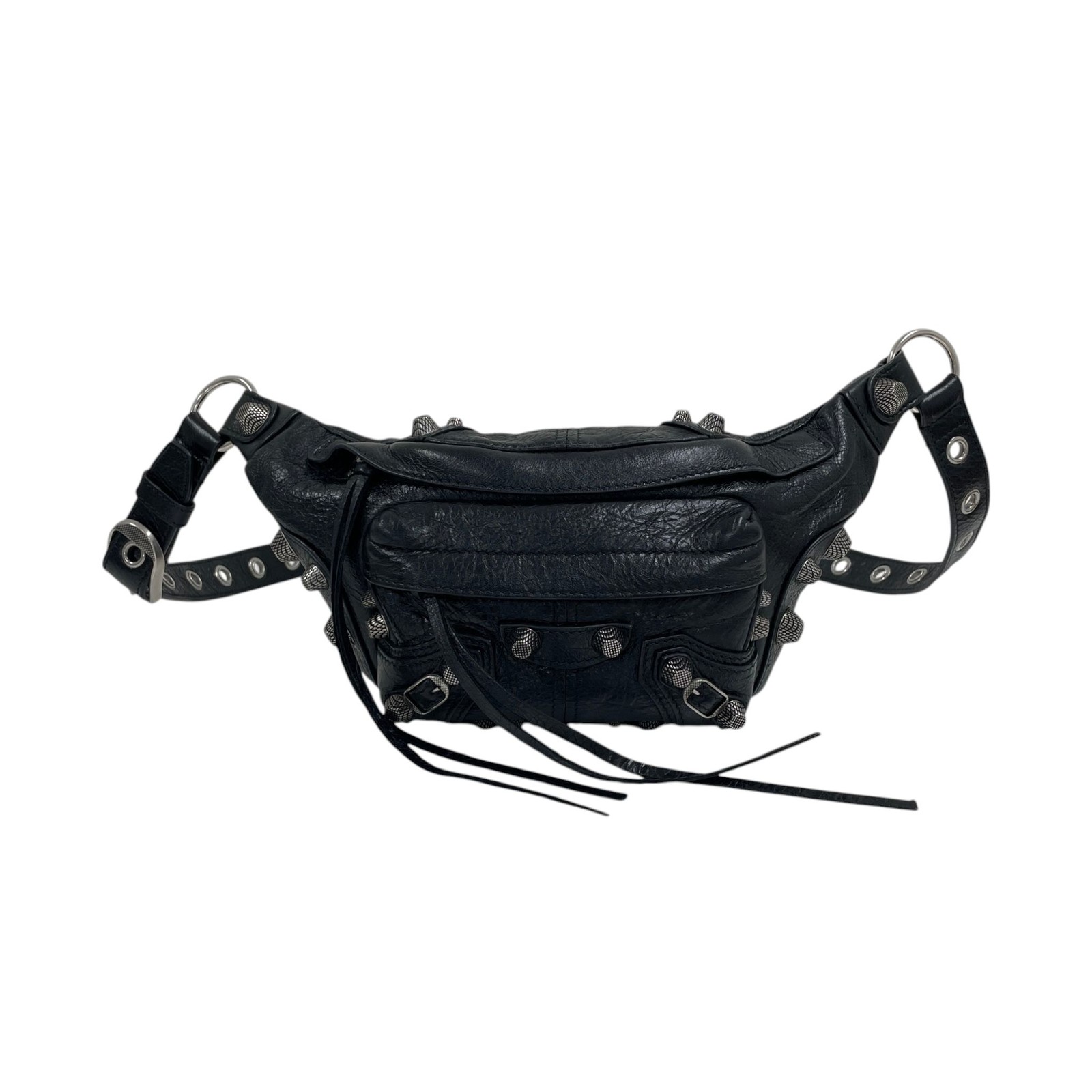 Balenciaga Black Le Cagole Small Belt Bag Crossbody H00347 158193524 [U]