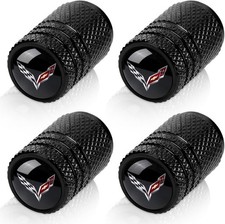 Tire Valve Stem Caps For Car Wheel Air Caps Auto Accessories 4 Color Black-03