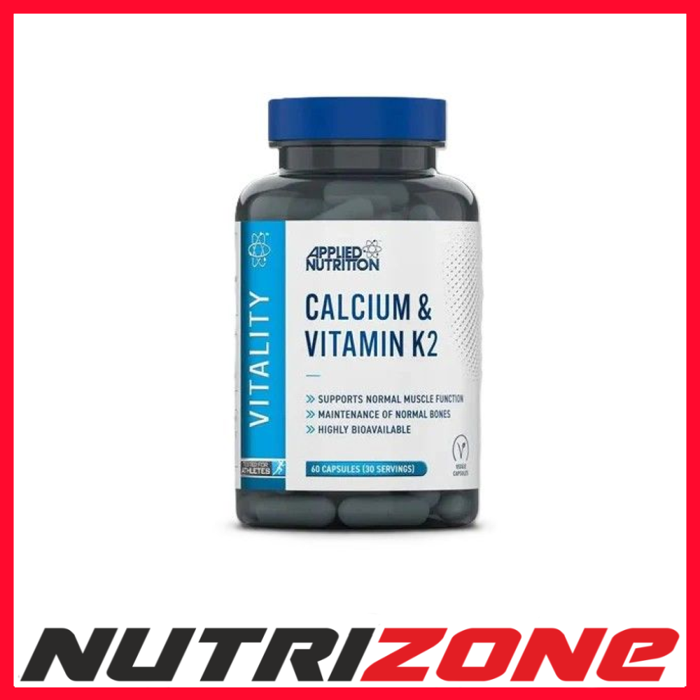 Applied Nutrition Calcium & Vitamin K2 Capsules 60 Capsules - Image 4