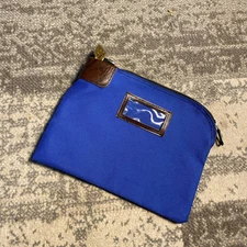 MMF Industries Security 7 Pin Lock Deposit Bank Zipper Bags w Key Blue