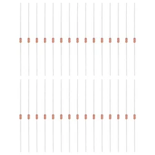 30 Pcs NTC Thermistors Resistors MF58 3950B 10K-1% Ohm Glass Sealed Sensors