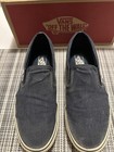 Vintage Vans X J. Crew Classic Slip-on Washed Blue Canvas US Sz 10 — photo 5