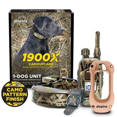 Dogtra 1900X 2-Dog + 1 Handsfree + X-Shield -  Champagne Gold - 3/4 Mile Range