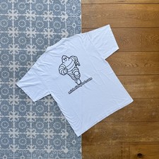 Vintage Michelin white graphic T-shirt