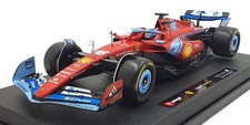 Burago 1/18 Scale 1785010 - Ferrari SF-24 F1 Miami GP 2024 Leclerc #16