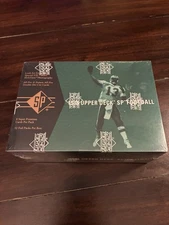 1995 Upper Deck SP Football Factory Sealed Box 32 Foil Packs 