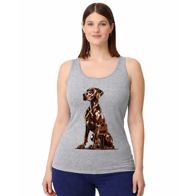 Deutsch Kurzhaar Zeiger Damen Trägershirt Tank Top Hundeliebhaber Geschenk