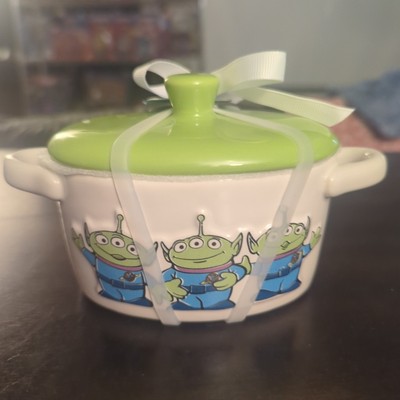 Rae Dunn Disney Toy Story Prepare to Be Chosen Baking Crock, Dish, Mini, NEW!