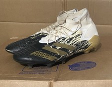 adidas Predator Mutator 20.1 FG 'White Gold Metallic' FW9186 Size 13.5 Men