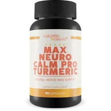 Max Neuro Calm Pro Turmeric - Natural Nerve Support - Anti Swelling Formula