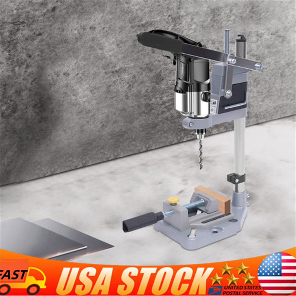 Universal Drill Press Stand Single Head Drill Stand Tool Bench Clamp Electric