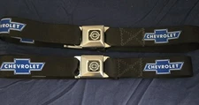 Chevrolet Seat belt Style Belts Adjustable Strap For Sizing 1.5" Wide Up To 46 L