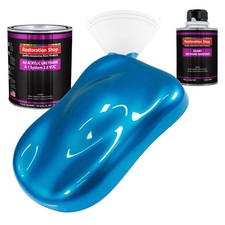 Restoration Shop Intense Blue Metallic Acrylic Urethane Quart Kit Auto Paint Restoration Shop Intense Blue Metallic Acrylic Urethane Quart Kit Auto Paint