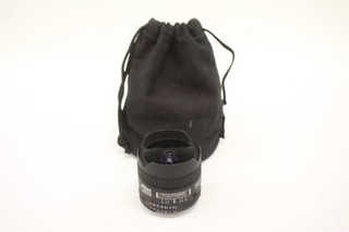 Nikon AF Fisheye Nikkor 16mm F/2.8 D Autofocus Camera Lens Mechanically Working