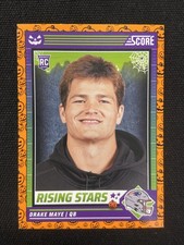 2024 Panini Score-A-Treat - Rising Stars Drake Maye #17 Orange Pumpkins (RC)