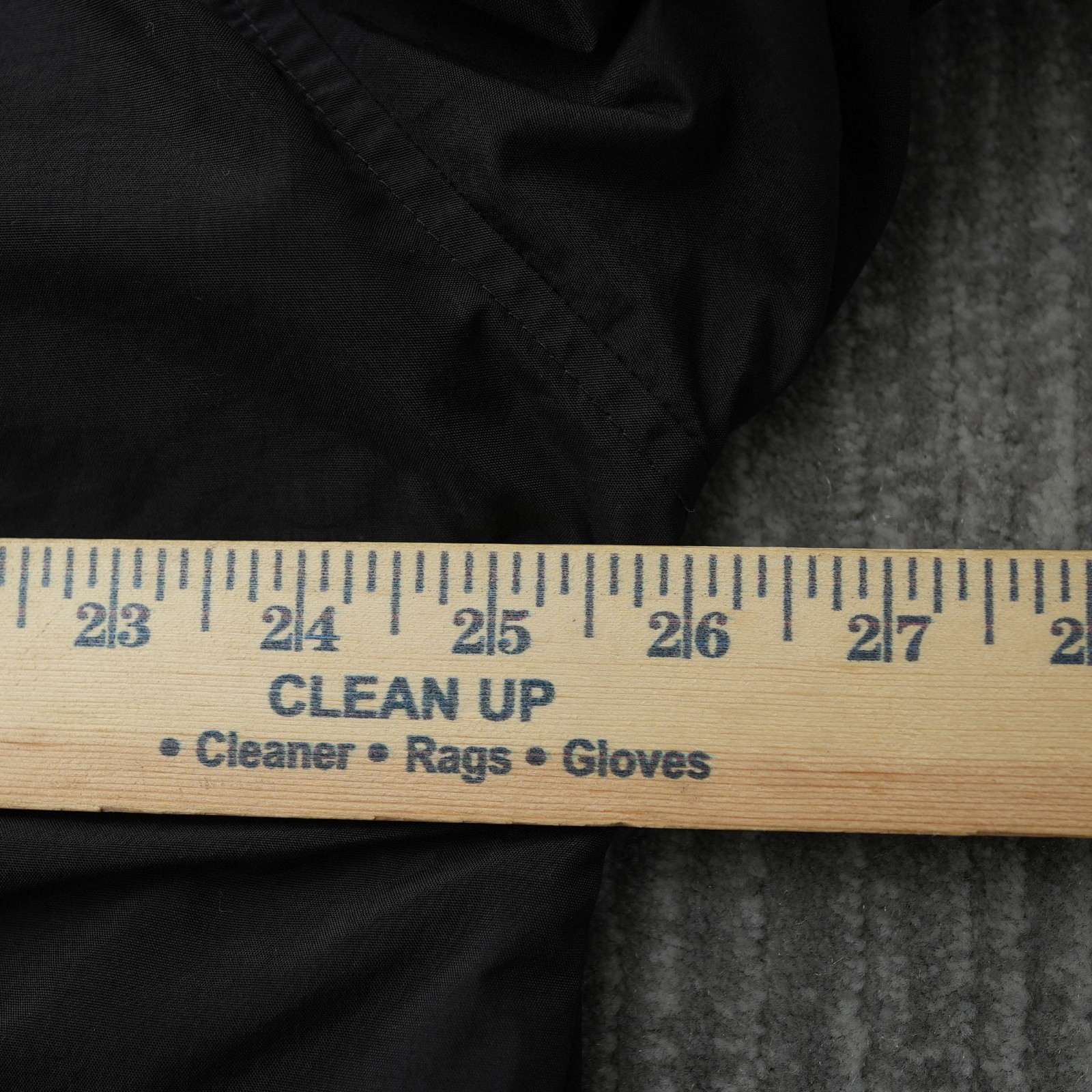 Rawlings Jacket Men Large Black Solid White Pullo… - image 3