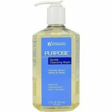 Purpose Gentle Cleansing Wash Pump Bottle Oil Fee Soap Free 12 fl oz Pack of 3