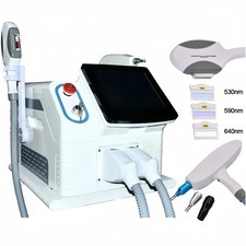 2 in 1 Q Switch pico ND YAG Laser Tattoo Removal Hair Removal Skin Care Machine