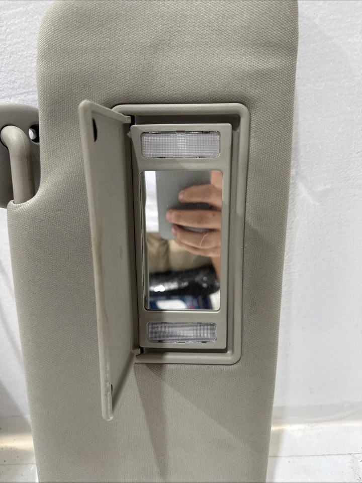 Dodge Ram 1500 2500 3500 2013-2018 par parasol izquierdo derecho gris OEM Laramie Foto 3 de 4