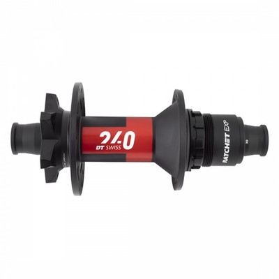 DT Swiss 240 EXP Rear Hub 12x148 J-Bend Black/Red