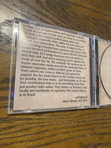 KUT Live Vol 10 CD Austin Texas The Black Angels Roky Erickson Black Joe Lewis - Picture 5 of 11
