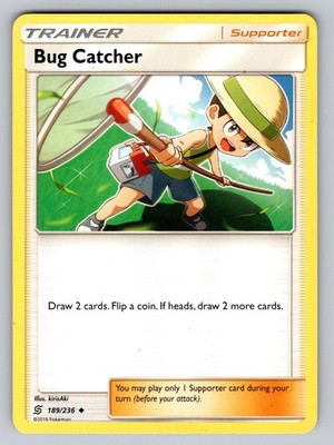 Bug Catcher 189/236 Uncommon Unified Minds Pokemon Lightly Played