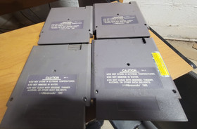 Nintendo NES Lot Of 4 Games MARIO DUCK HUNT, all pro basketball double dragon 2