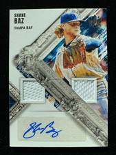 2022 Panini Diamond Kings SHANE BAZ Rookie DUAL PATCH AUTO Orioles RPA RC SP