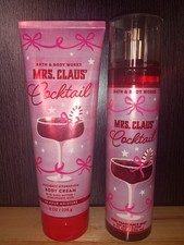 Bath  Body Works Mrs Claus Cocktail Mist And Lotion
