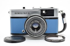     MINT OLYMPUS TRIP 35 Light Blue Point  Shoot 35mm Film Camera Japan 2894083