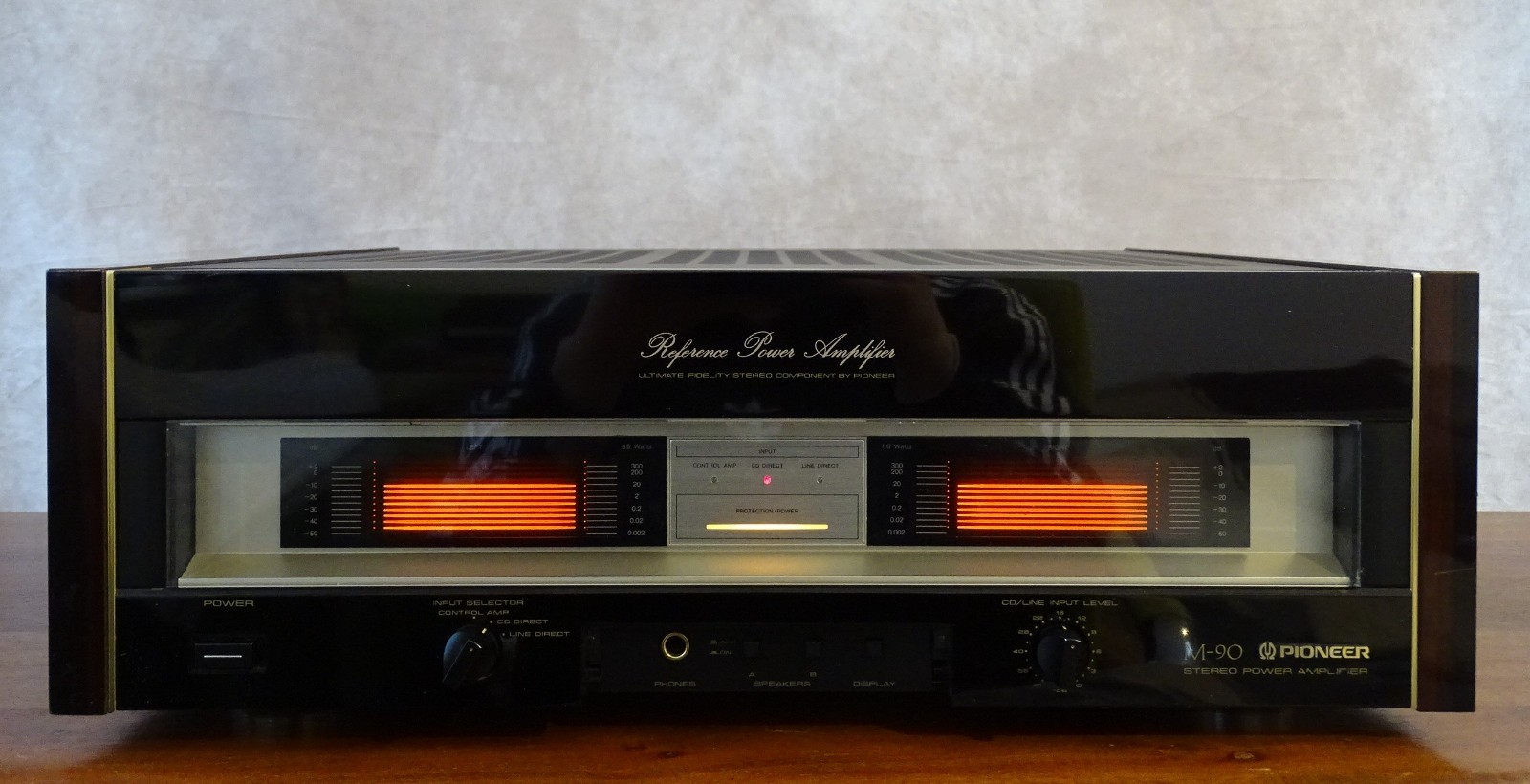 Pioneer M-90 Stereo Power Amplifier Endstufe Urushi revidiert! Fully serviced!