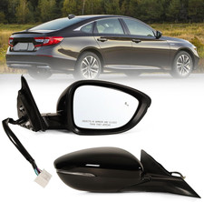 Right Passenger Side Mirror Fits 2018-2022 Honda Accord with Power Glass, Heated