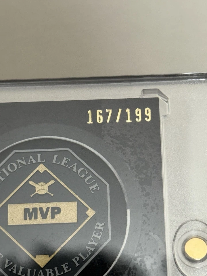 2023 Topps Update Series Albert Pujols MVP Medallion Black /199 #MVP-AP STL - Image 3 of 3